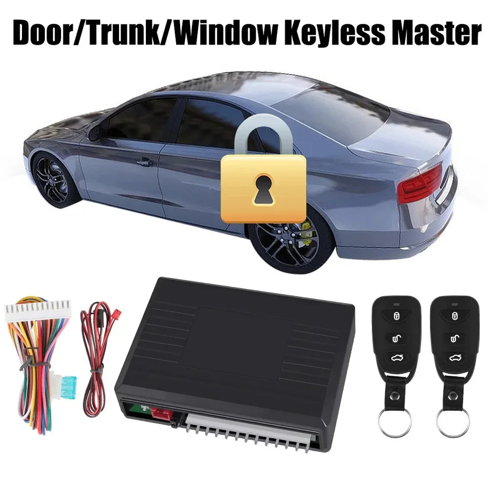 Multifunctional Car Keyless Entry Alarm System Push Start Trunk Zpaxo