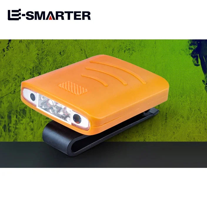 USB Rechargeable LED Clip-On Hat Headlamp – Waterproof Fishing