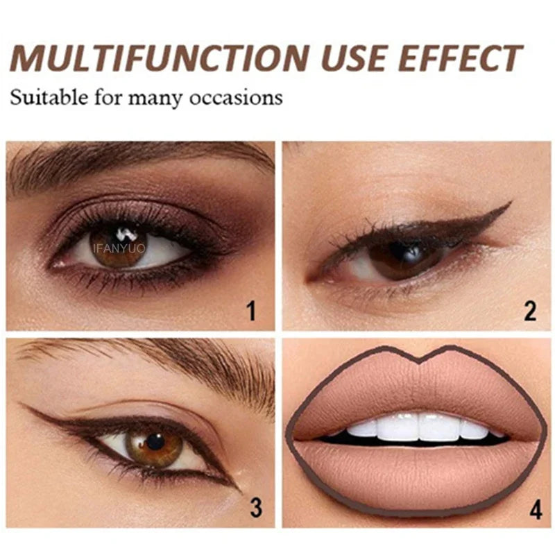 8 Colors Waterproof Black Eyeliner Gel Pencil Smudge-proof