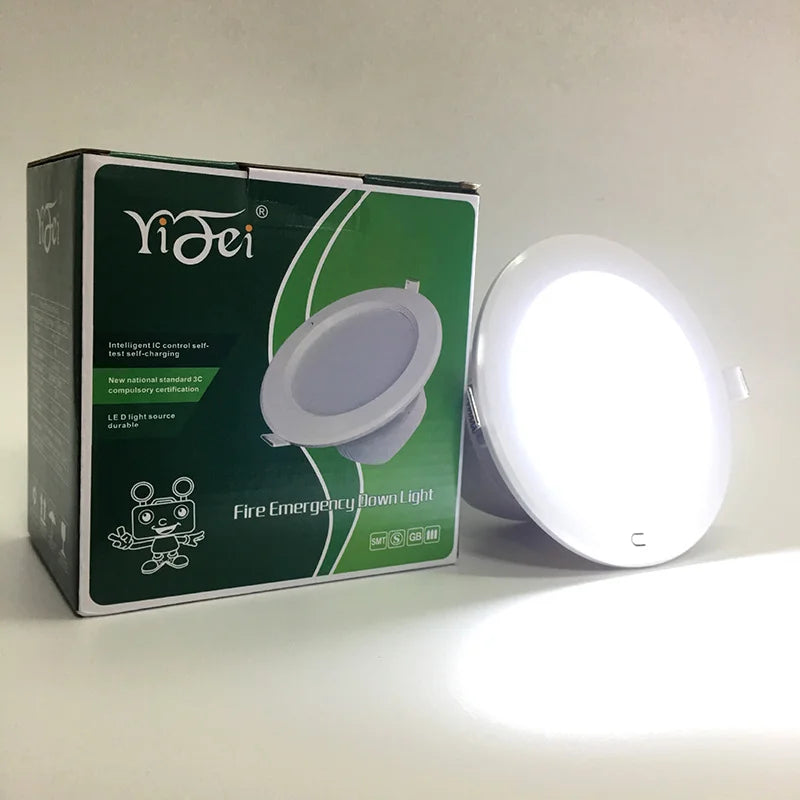 LED Emergency Downlight – 90min Battery Backup Recessed Ceiling Emergency Downlight Zpaxo
