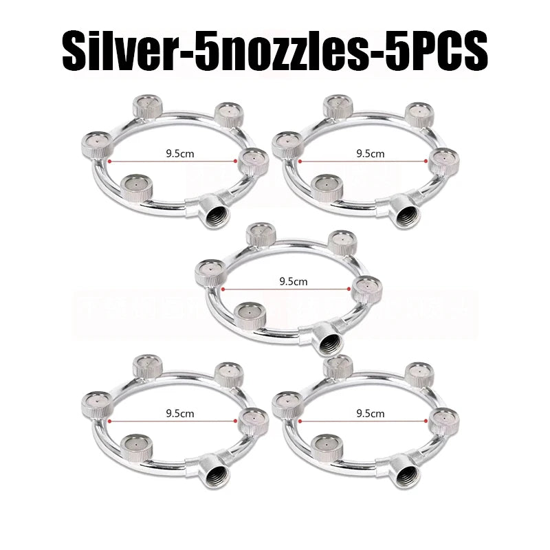 Agricultural Sprayer Imported Nozzle Multi Head Atomizing Round Tip Zpaxo 5Nozzles 5PCS