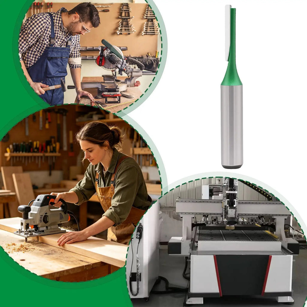 Straight Router Bits Shank Diameter Milling Cutter Grooving Cutting