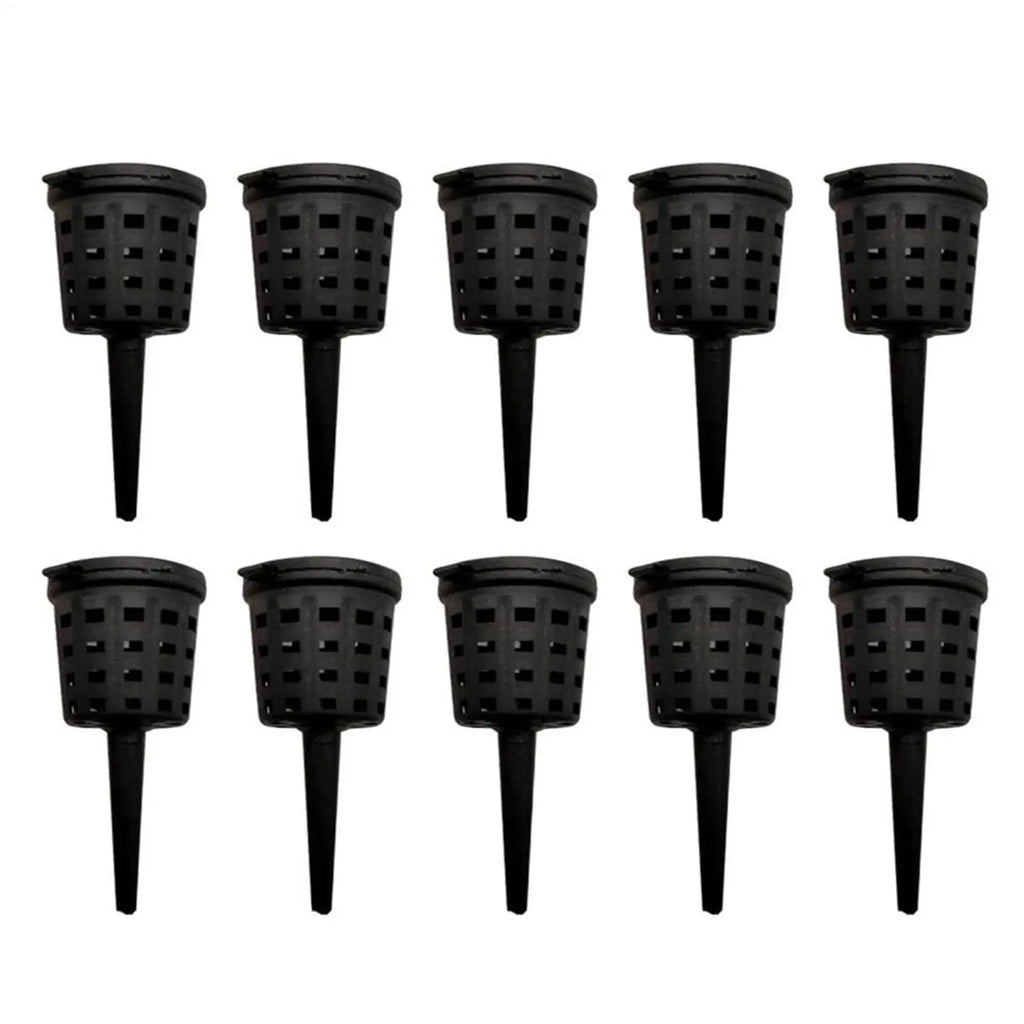 10-Pack Slow Release Bonsai Fertilizer Mesh Baskets & Nursery Pots Fertilizer Mesh Basket Zpaxo