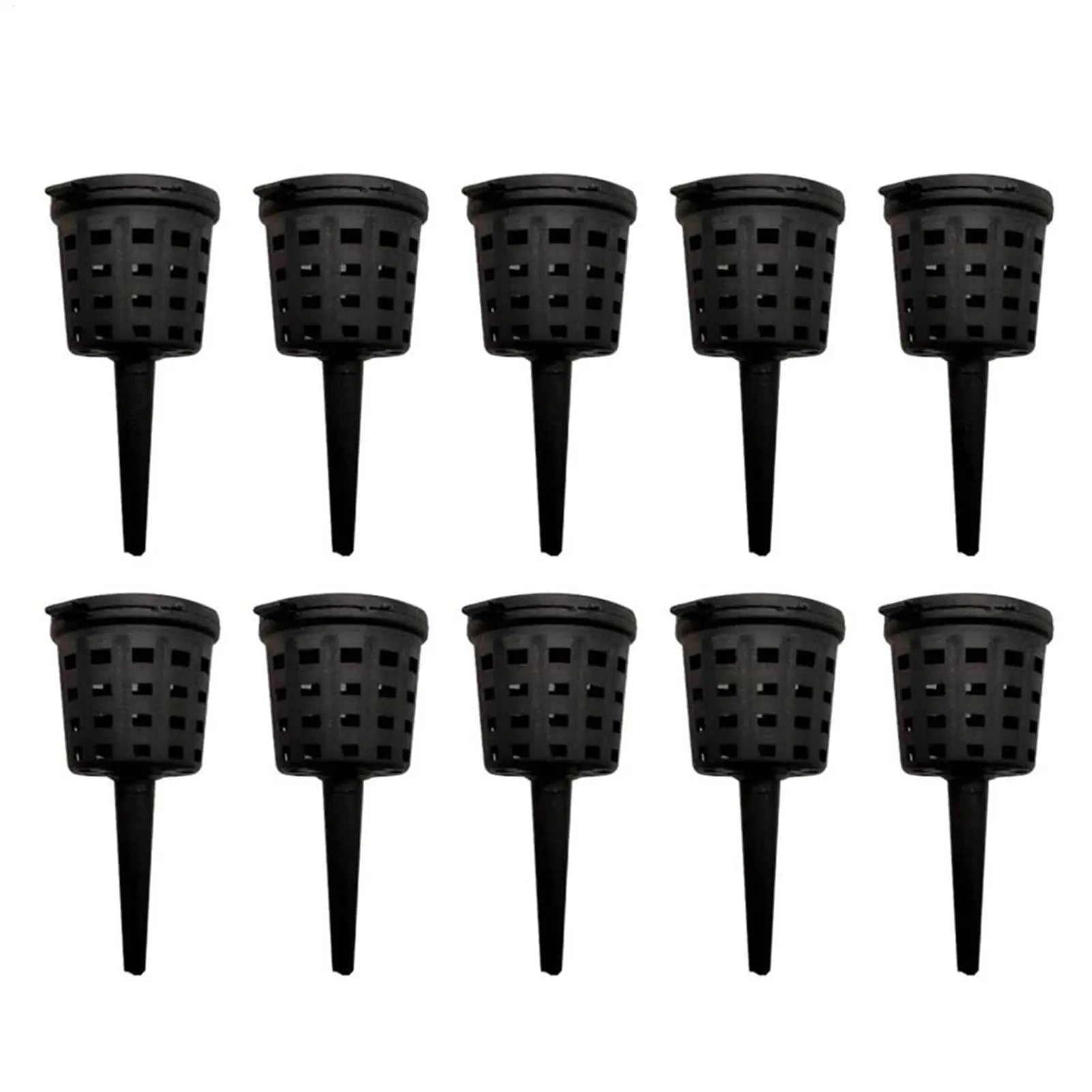 10-Pack Slow Release Bonsai Fertilizer Mesh Baskets & Nursery Pots Fertilizer Mesh Basket Zpaxo