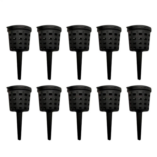 10-Pack Slow Release Bonsai Fertilizer Mesh Baskets & Nursery Pots Fertilizer Mesh Basket Zpaxo