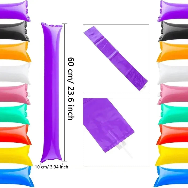 Inflatable Sticks Noise Maker Team Spirit Boom Cheering Makers
