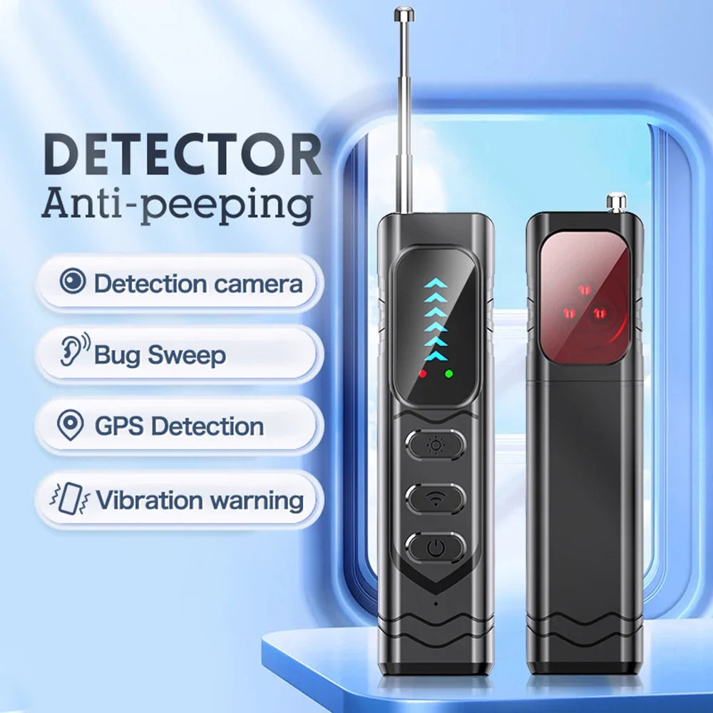 T17 Anti Camera Detector Upgraded Anti Spy Gadget GPS Tracker Finder Bug Detector Wireless RF Signal Infrared Scanner Zpaxo