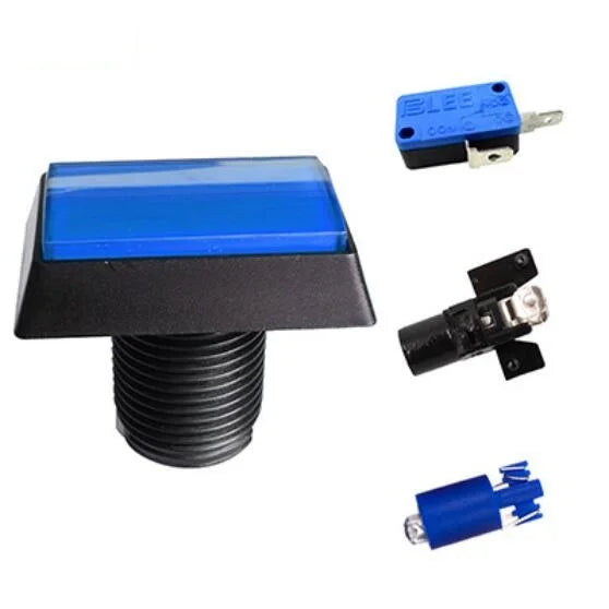 Arcade Game Replacement Accessories Rectangular DC 12V Illuminated