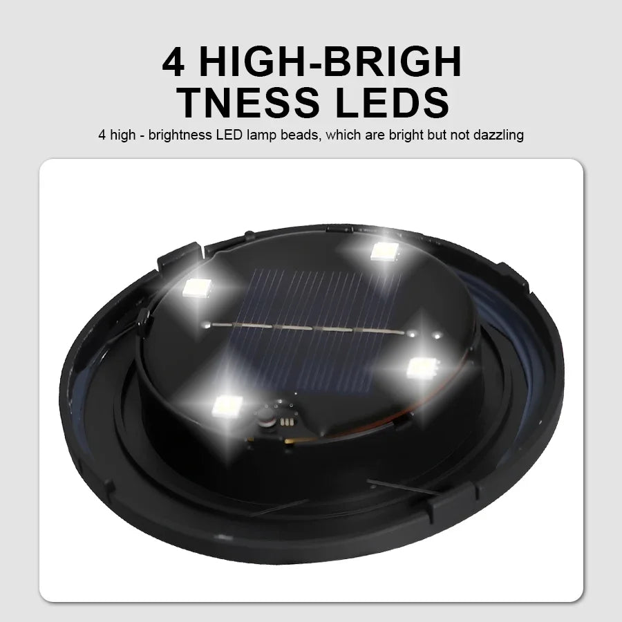 Solar Stone Shape Garden Light Waterproof Outdoor Landscape Lamp Warm Zpaxo