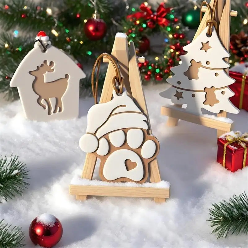 Festival Silicone Mould Reindeers Snowman Home Craft Project