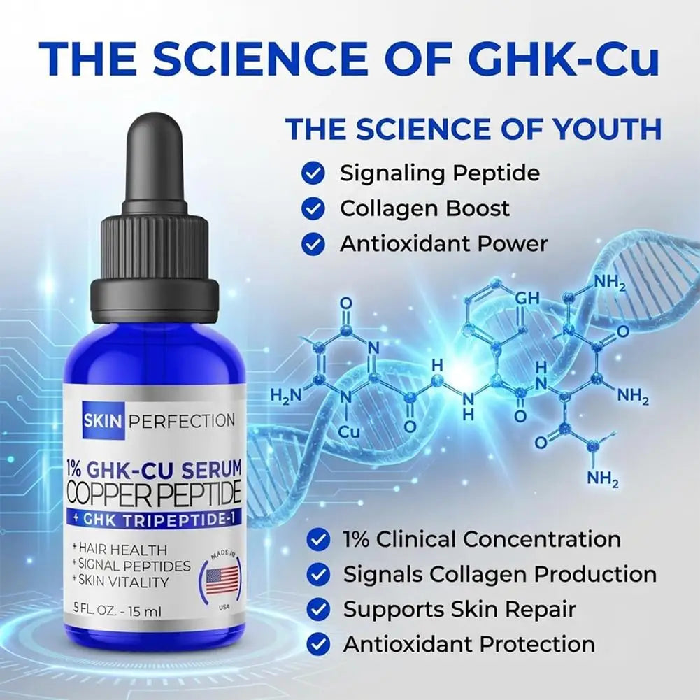 GHK-Cu Facial Serum – Deep Hydration & Skin Barrier Repair Facial Serum Zpaxo