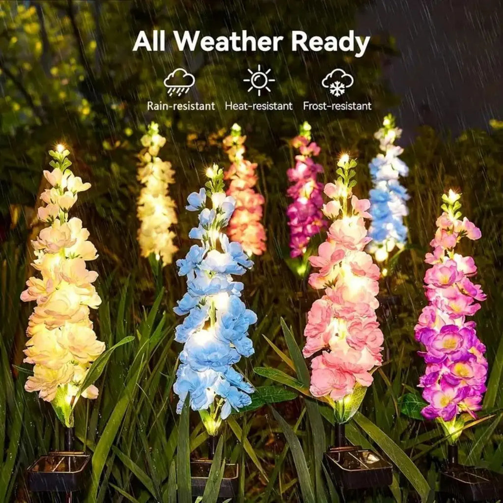 Solar Garden Light Simulation Wind Signal Outdoor Home Decoration Zpaxo