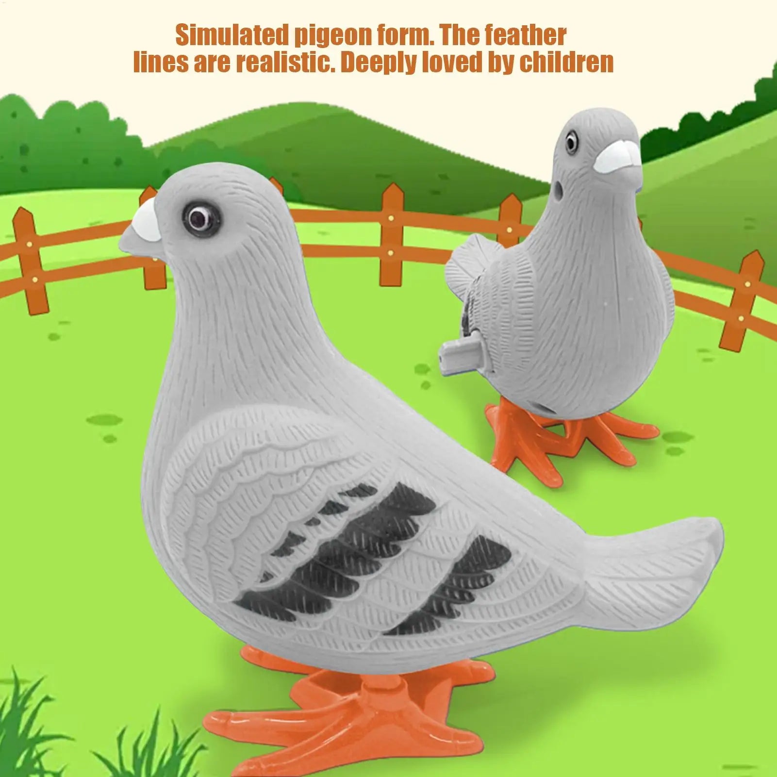 Kids Wind-up Toys Educational Simulation Bird Clockwork Toy Novelty