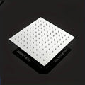 Rain Shower Head 304 Stainless Steel Square Spray Ultra-thin