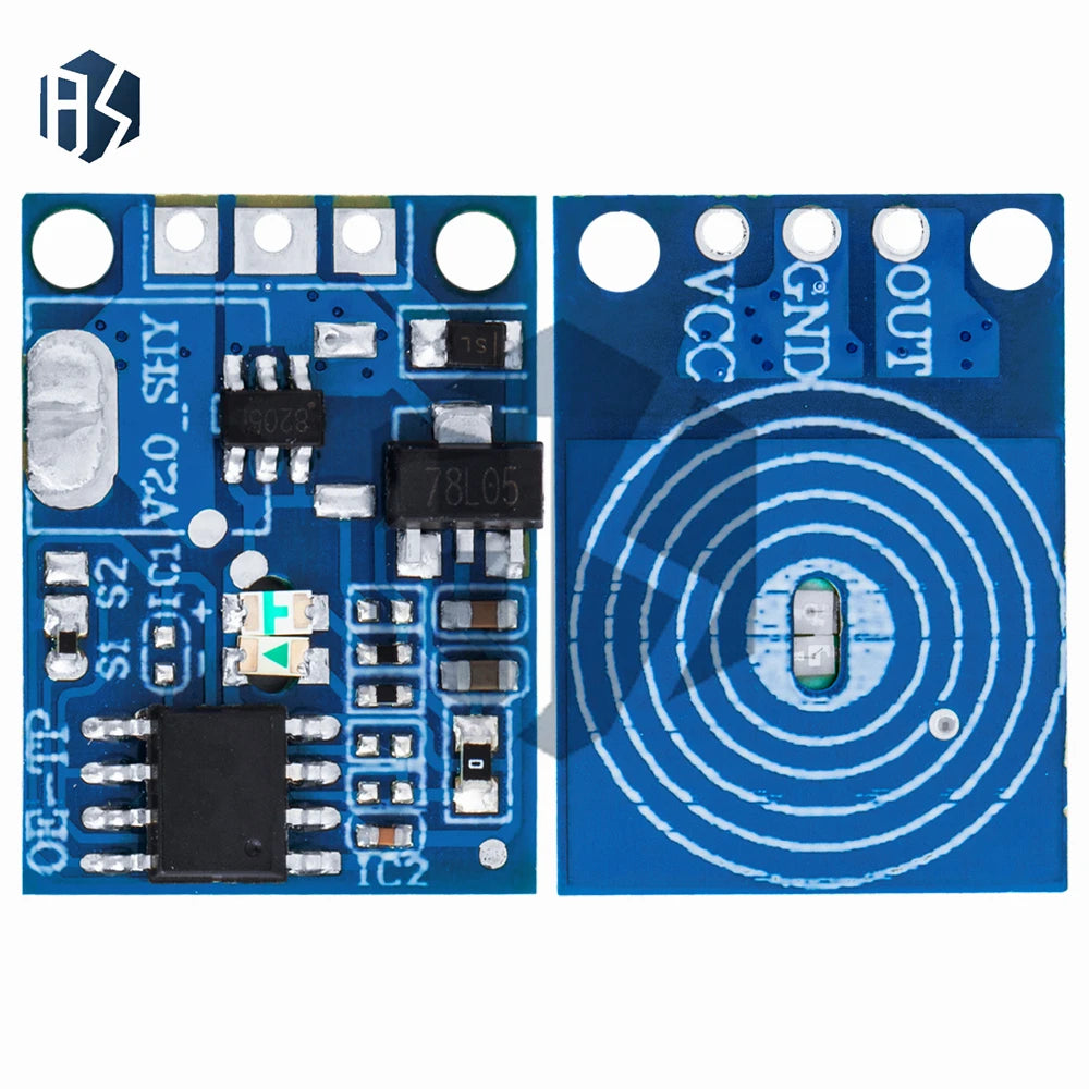 OE-TP 10A Capacitive Switch Module: 5-12V DC,for Arduino-Compatible Digital Sensor with LED Dimming Zpaxo