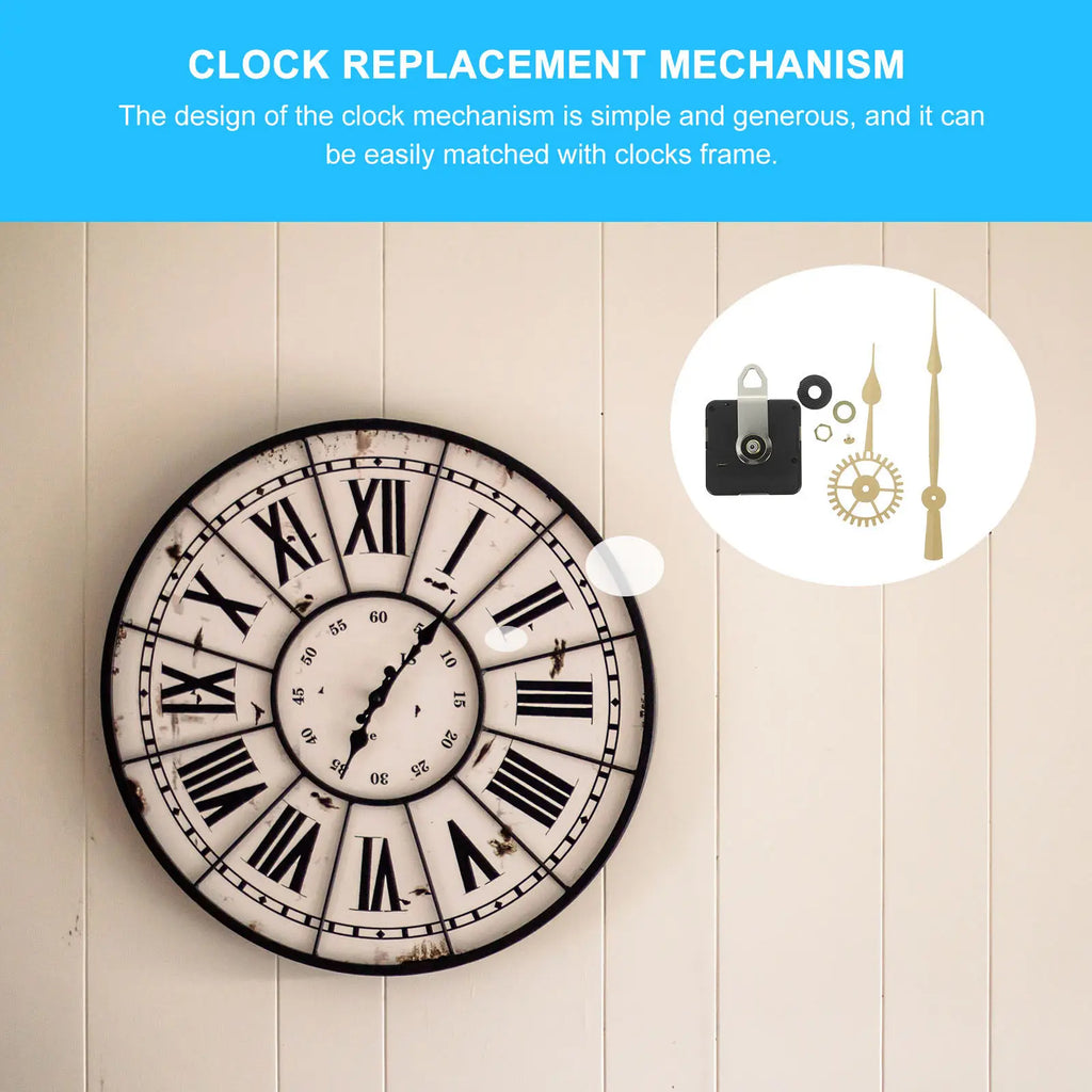 Clock Movement Battery Powered Works Replacement Custom Wall Clocks
