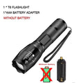KDULIT T6 LED Flashlight 2000lm – 5 Modes Zoomable Waterproof