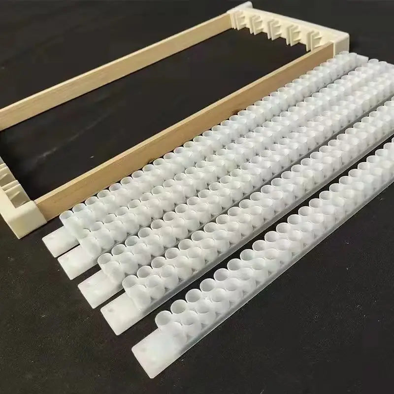 Double Rows Royal Jelly Frames Bars Plastic Bees Specializing