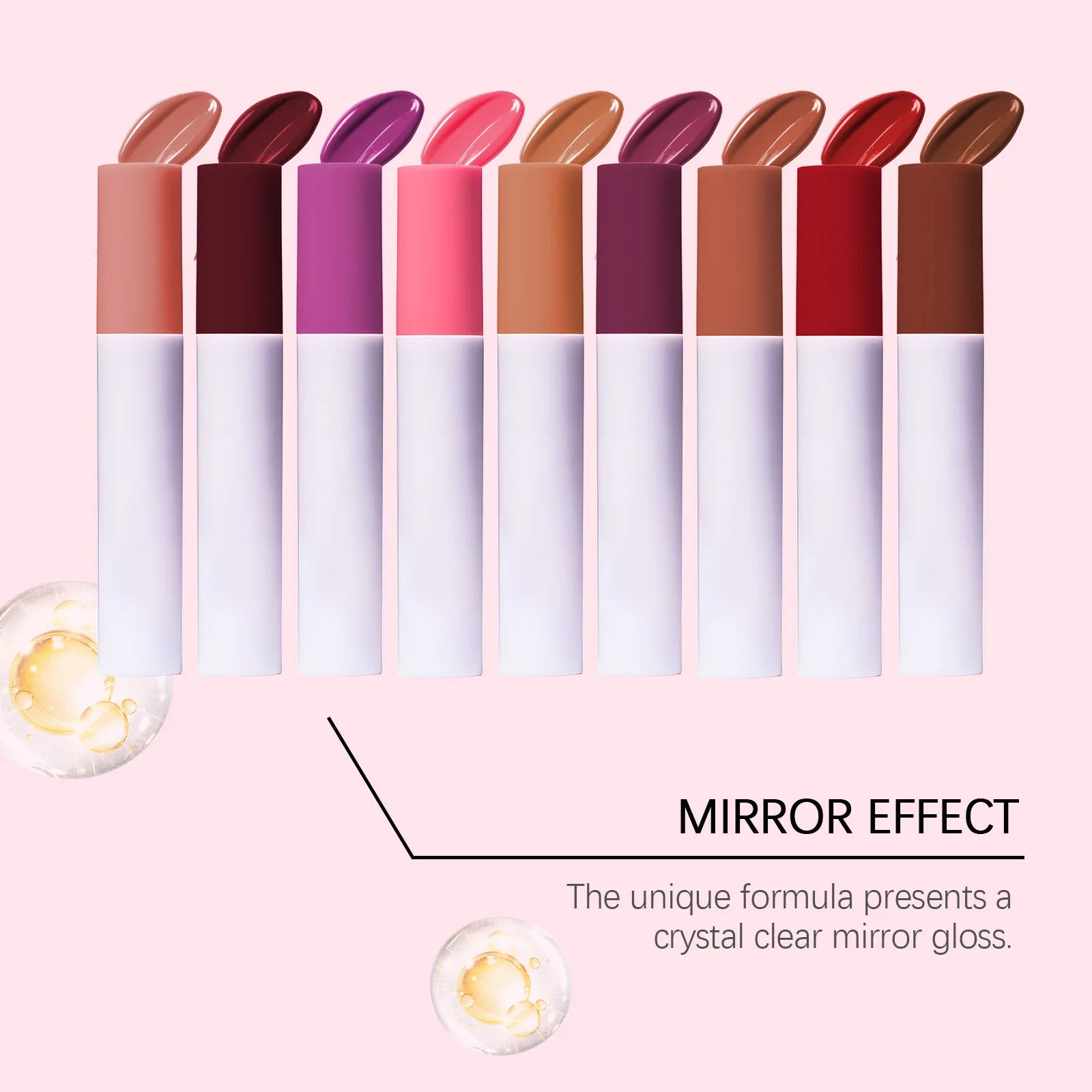 Mirror Gloss Lip Oil – Plump, Hydrate & Shine | 4g Lip Oil Gloss Zpaxo