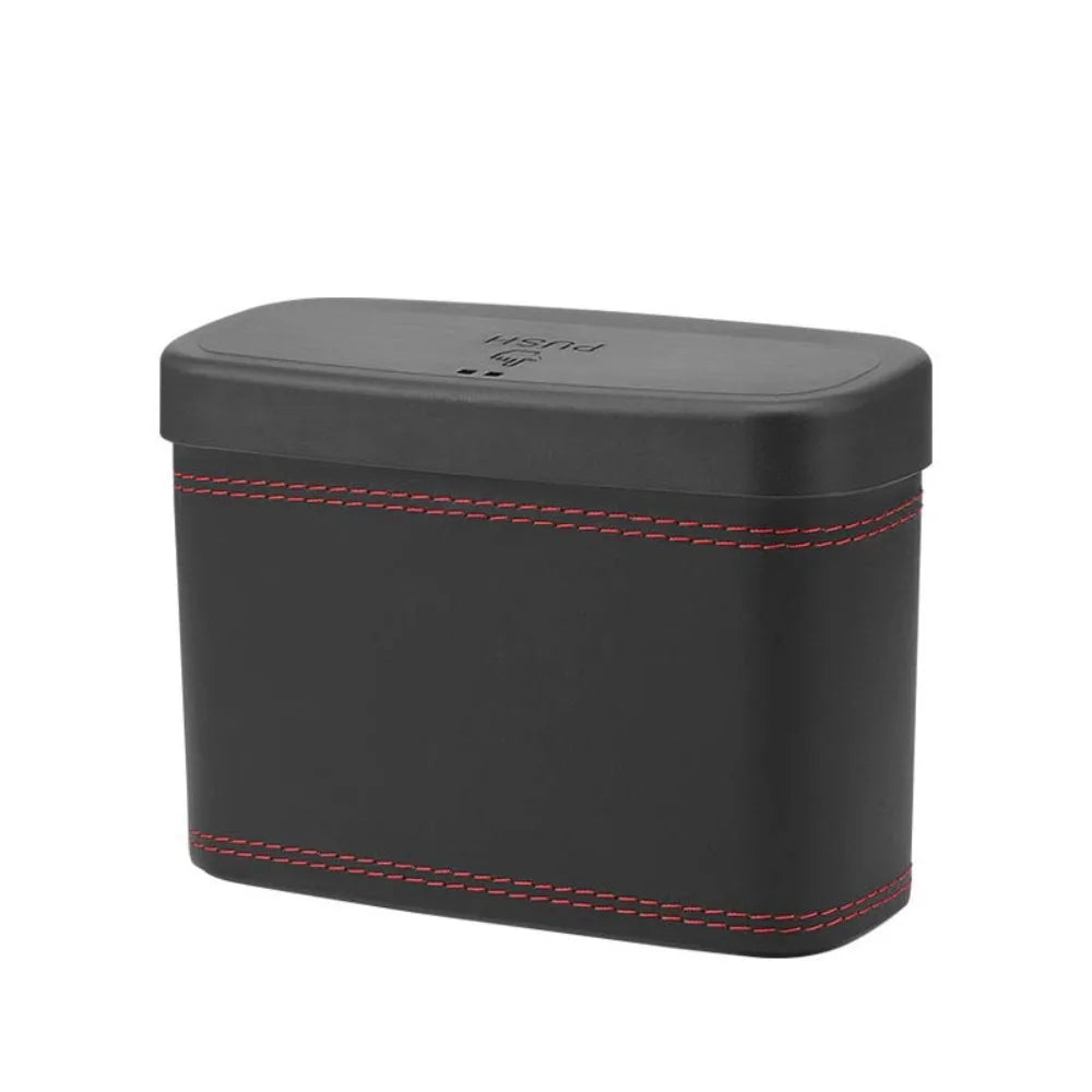 Multi-functional Car Press-down Storage Box Waterproof Leak-proof Zpaxo Black