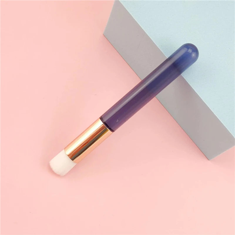 Professional Eyelash Extension Shampoo Cleaning Brush Pink Shining Eye Lash Lift Foam Cleaner Brushes Nose Face Clean Tools Zpaxo Transparent Blue