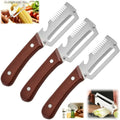 3-in-1 Stainless Steel Vegetable Peeler, Slicer & Grater