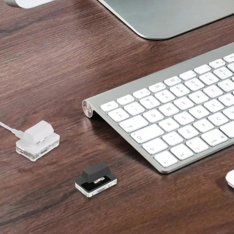 Hot Swappable Single Key Keyboard With Mechanical Switching Programmable USB C Shortcut Key For PC Desktop Gaming Office Zpaxo