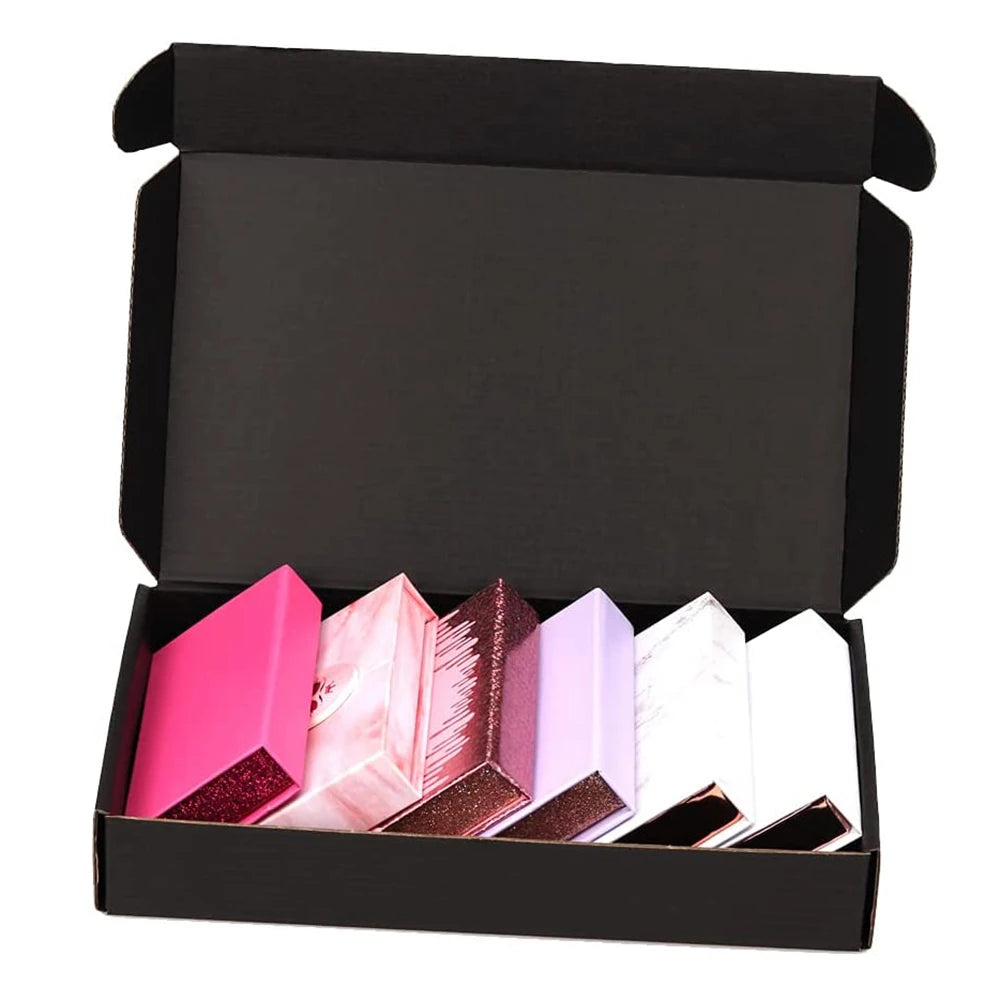 Black Corrugated Mailer Box – Small Business Gift Packaging