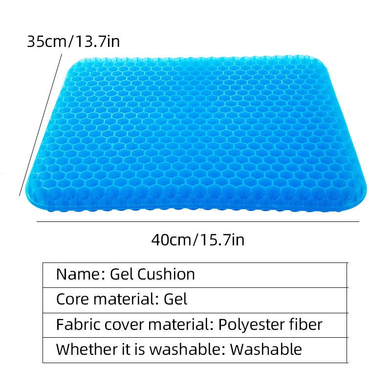 High-quality gel ice pad, seat cooling pad, comfortable and breathable design, suitable for summer use. Zpaxo