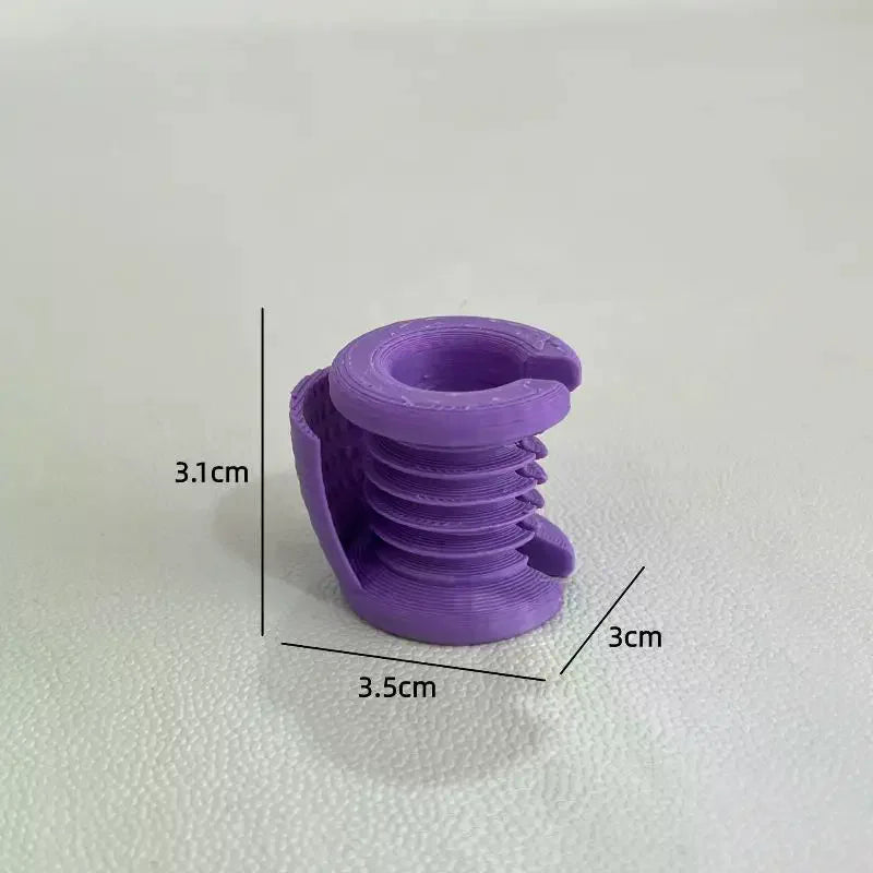 Portable Crochet Finger Protector DIY Mini Knitting Sleeves Thimble Zpaxo