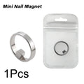 New Circular Cat Eye Nail Magnet Strong Nail Art Magnetic Gel Polish Guide Tool DIY Magnetic Nail Helper Manicure Design Zpaxo A