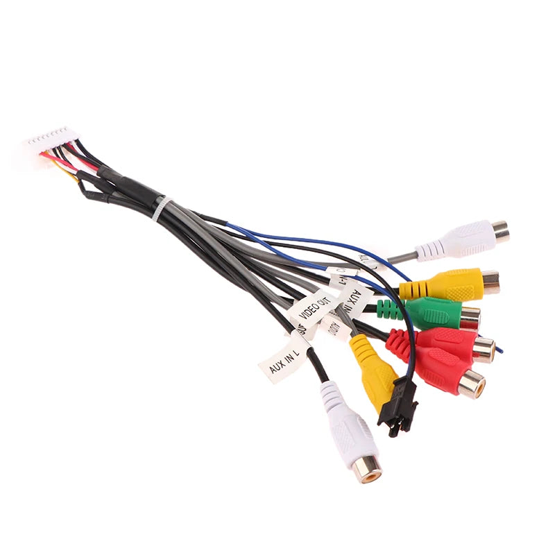 20 Pin RCA Audio Cable Subwoofer Output CVBS Video Aux Amp Control