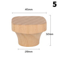 Wood Knob Pan Lid Holding Handle Wood Lid Handle Pot Lid Universal Kitchen Cookware Lid Replacement Knob Cookware Accessories Zpaxo 5