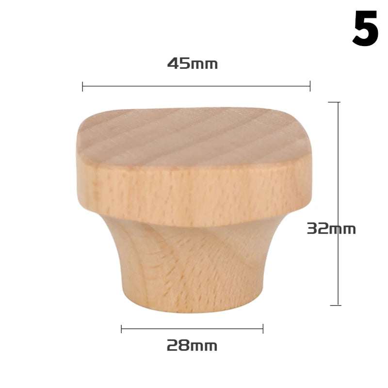 Wood Knob Pan Lid Holding Handle Wood Lid Handle Pot Lid Universal Kitchen Cookware Lid Replacement Knob Cookware Accessories Zpaxo 5