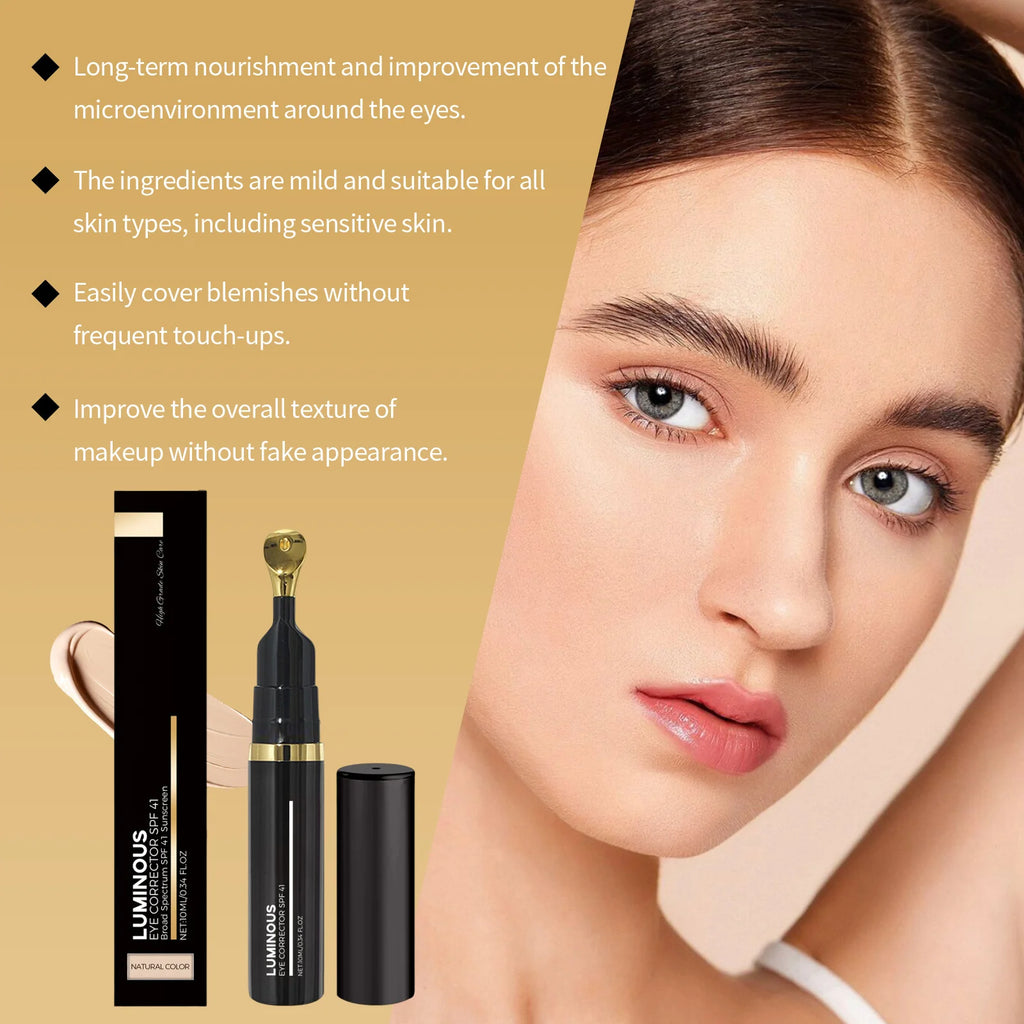Dark Circles Concealer Deep Hydrating Moisturizing Lightweight Anti Aging Eye Cream Sun Protection Fine Lines Reducer Cosmetic Zpaxo