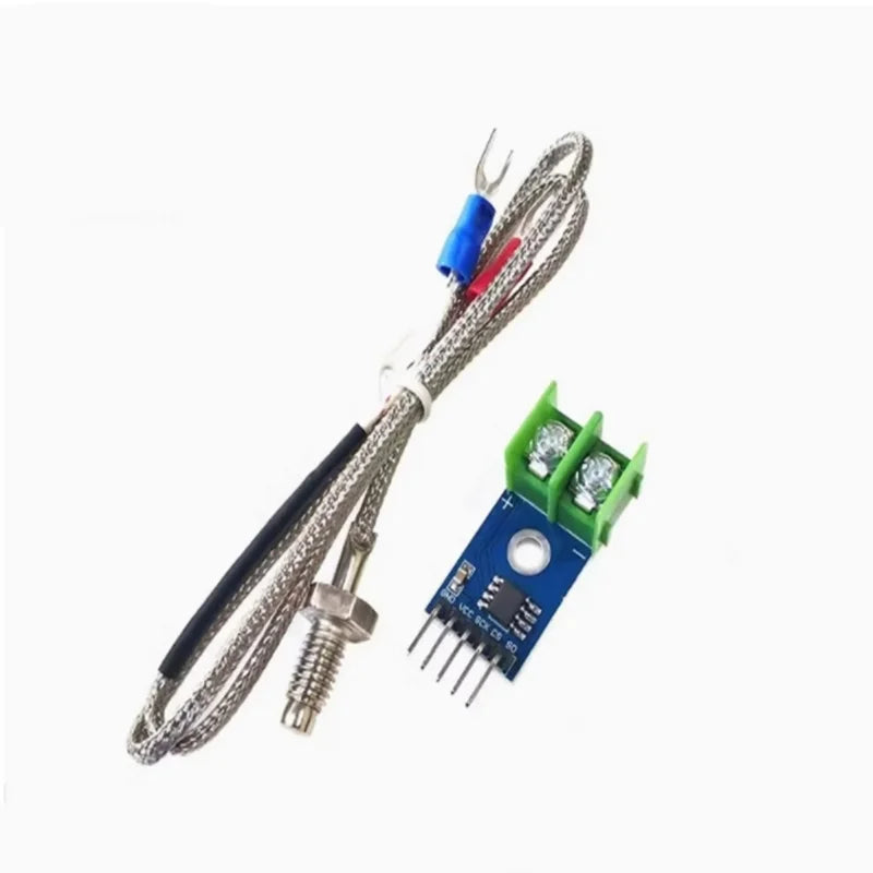 MAX6675 K-type thermocouple module temperature sensor can measure a maximum temperature of 1024 degrees Zpaxo complete set