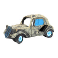 Auto Wreck Aquarium Decoration Fish Tank Ornament House for Spawning Aquatic Pets to Breed Small Fish Crustaceans Rest Play Zpaxo B 14.5x6.5x7cm