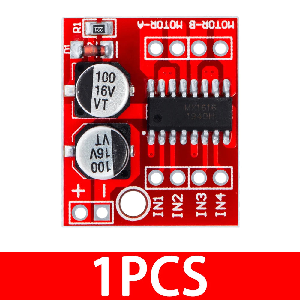 DC Motor Drive Module Reversing PWM Speed Dual H Bridge Stepper Mini Zpaxo 1pcs