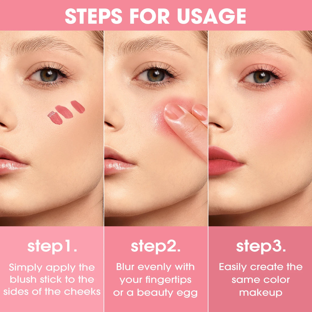 Liquid Powder Blusher Natural Lasting Makeup Effect Easy Halo Matt