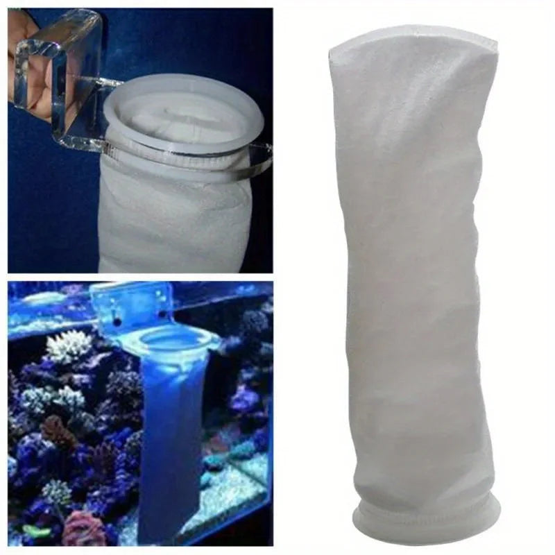 150 M Aquarium Filter Socks Lightweight PP Mesh Bag Fish Tank Marine