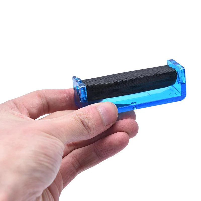 1PC 70mm Easy Manual Cigarette Tobacco Smoking Roller Maker Rolling Machine Clear Color Random Zpaxo