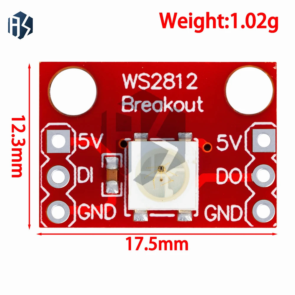 WS2812 RGB LED Module Breakout Board Arduino Kits DIY Zpaxo
