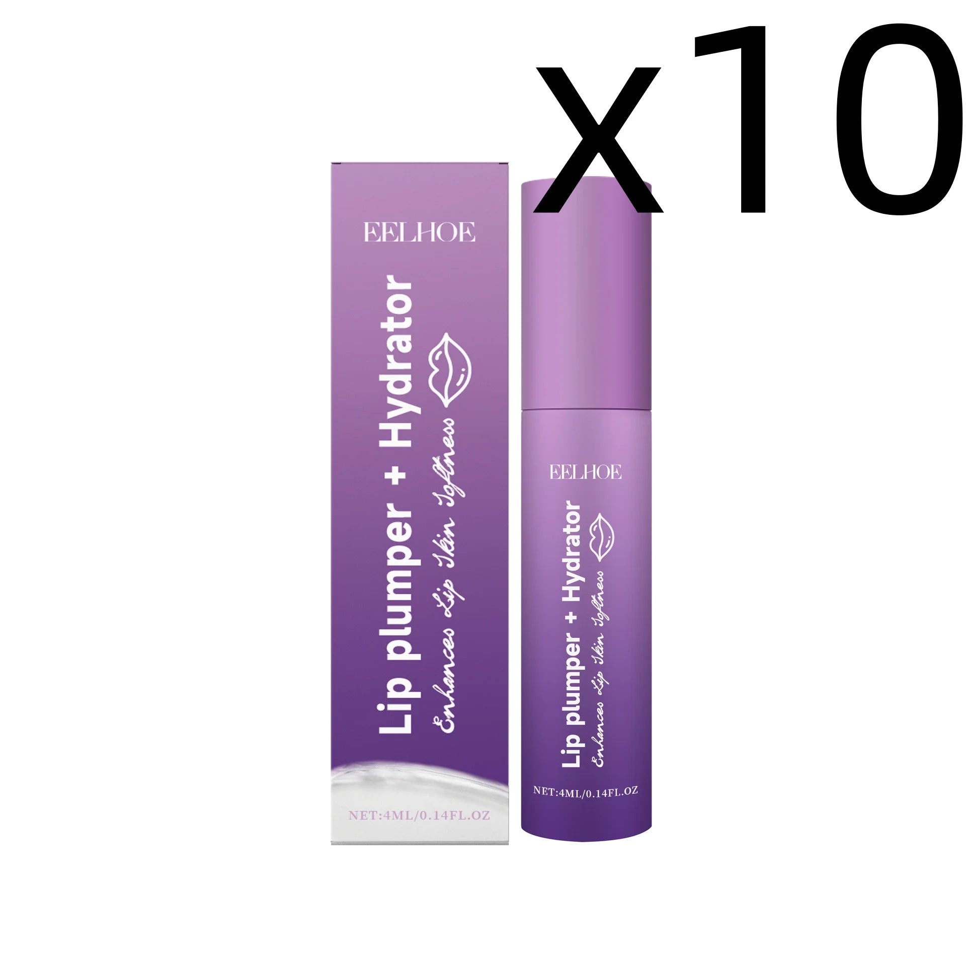 Jojoba Seed Oil Lip Balm Repair Dry Cracked Lips Reduce Fine Lines Enhance Lip Elasticity Lasting Moisturizing Portable Lipstick Zpaxo 4ml Boxed X 10PCS