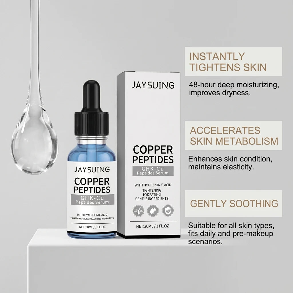 Copper Peptide Face Serum – Firming & Hyaluronic Acid Face Serum Zpaxo