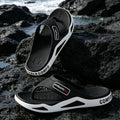 Men's Summer Sandals Non-slip Indoor Bathroom Slides Trendy Flip