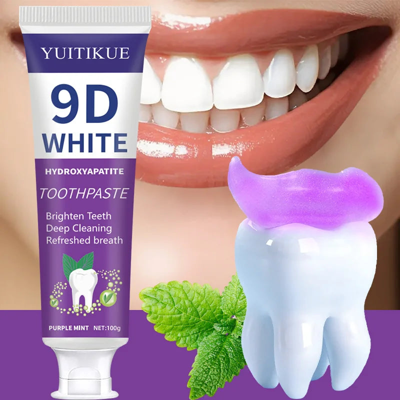 Purple Whitening Toothpaste – Stain Removal & Fresh Breath 100g Whitening Toothpaste Zpaxo
