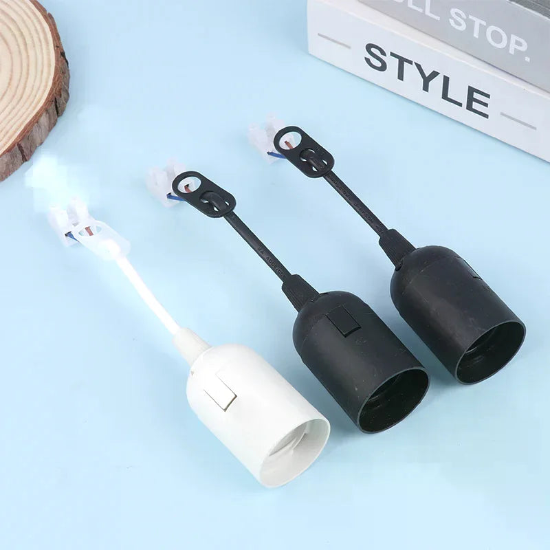 E27 Lamp Holder Construction Socket Cable Site Renovation Lighting Zpaxo