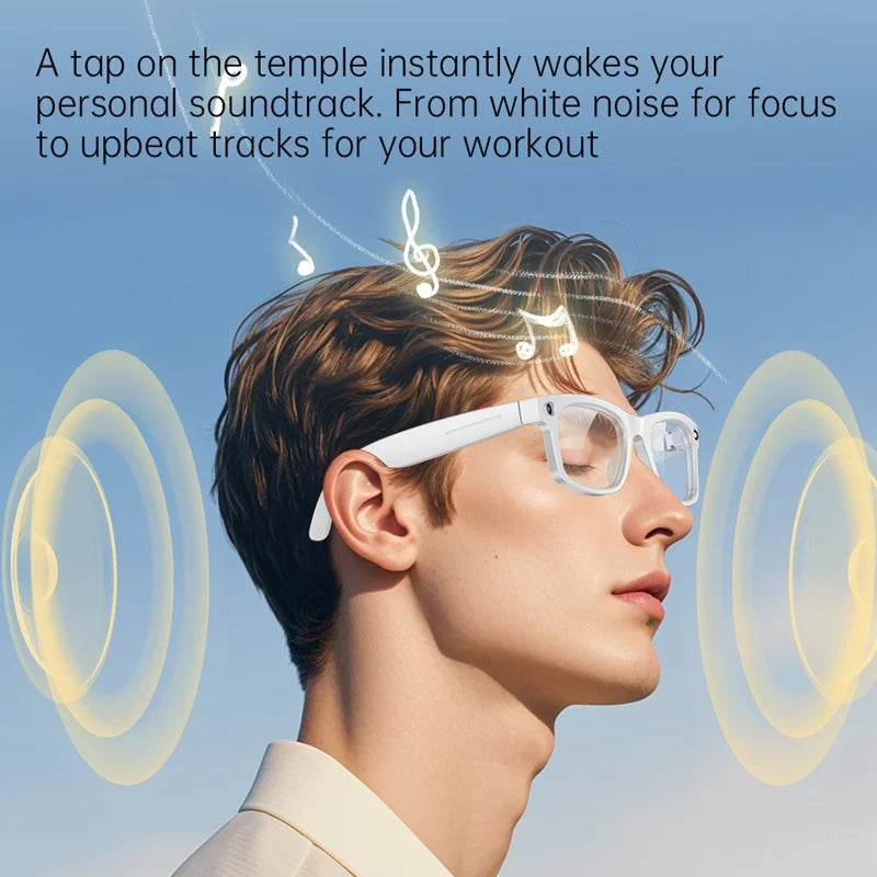 2026 New 800W Camera Smart Glasses Video Recording AI Photo Recognition Bluetooth Call Voice Translation AI Amart Glasses Zpaxo