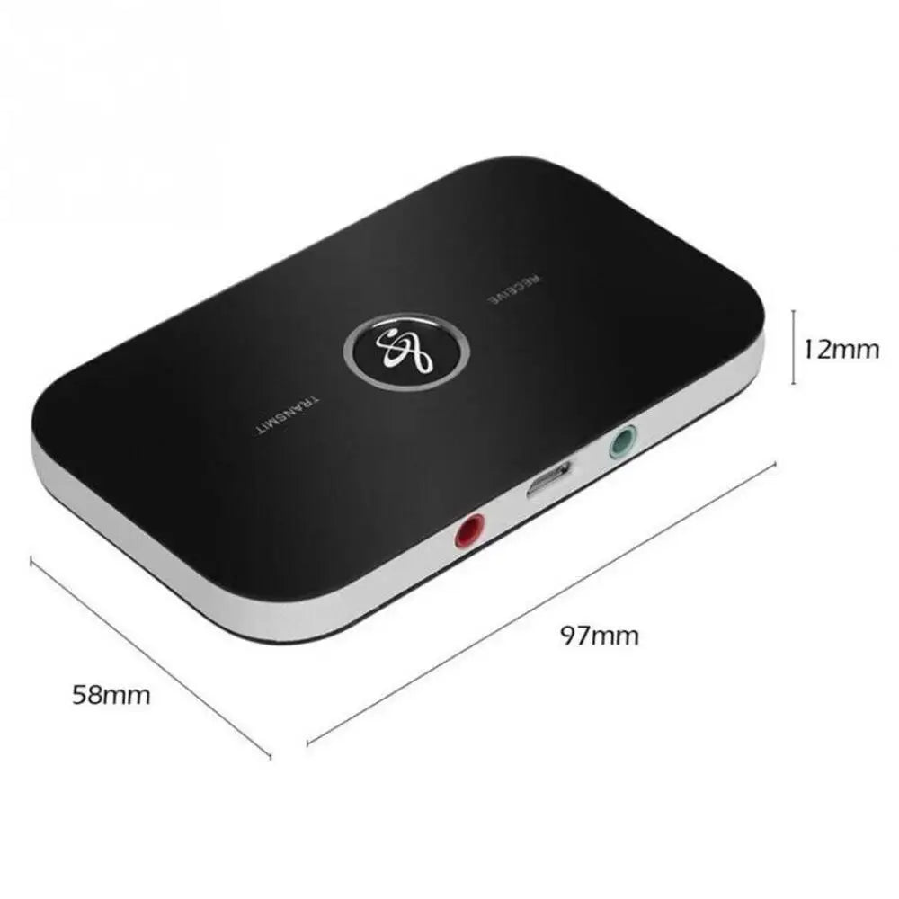 Wireless 2in1 Aux Audio Adapter Bluetooth 5 0 Transmitter Receiver TV
