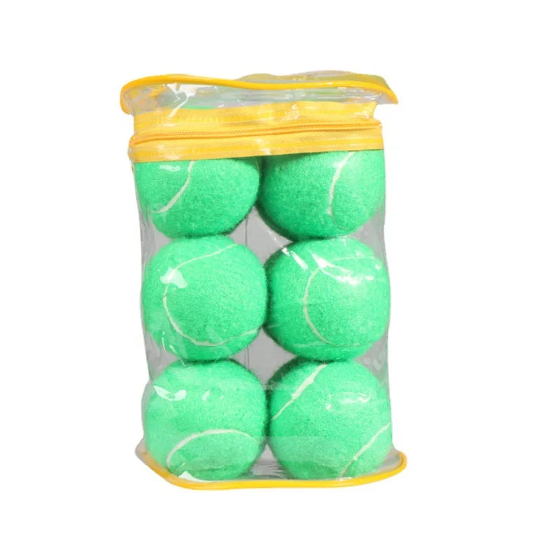 Massage Pressure Relief Ball Solid Color High Elasticity Entertainment Tennis Training Competition Specific Pressure Tennis Zpaxo